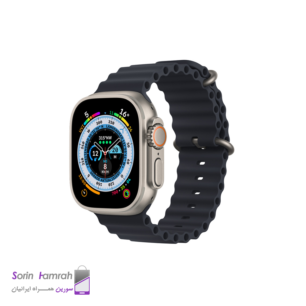اپل واچ اولترا 49mm بدنه تیتانیوم